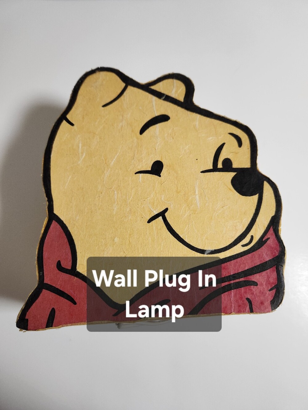🎆 Winnie The Pooh Wall Plug In Lamp Night Light